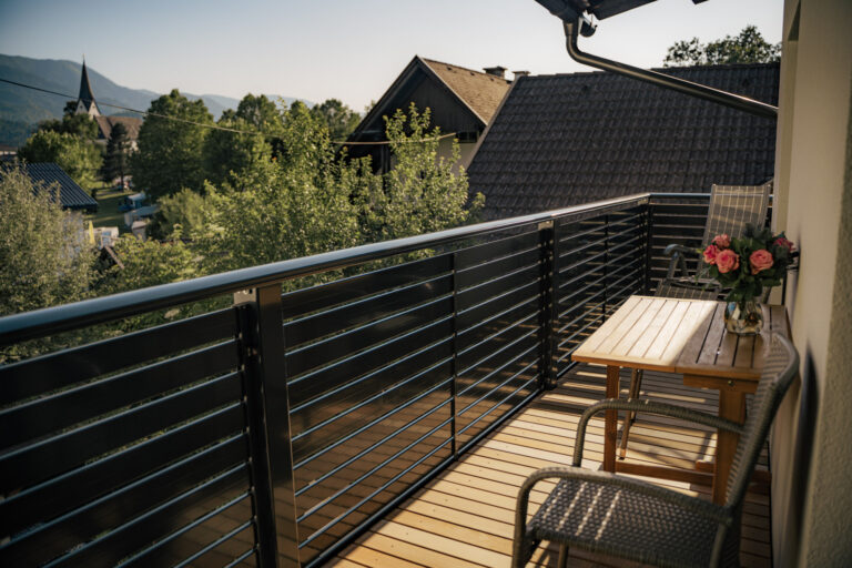 Apartment Burgblick, Terasse